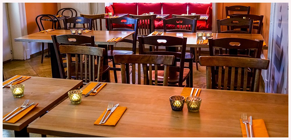 Restaurant mit Take-Away im 3dosha Ayurveda in Bern